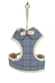 CAMON шлейка с поводком "Scottish" (S, Голубой)