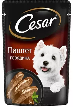 Cesar пауч для собак (паштет) (Говядина, 80 г.)