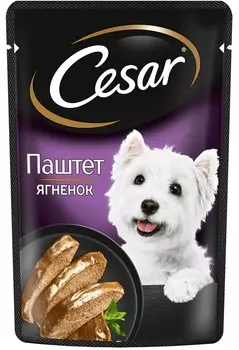 Cesar пауч для собак (паштет) (Ягненок, 80 г.)