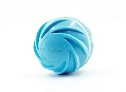 Cheerble интерактивная игрушка для собак мячик дразнилка Wicked Ball Cyclone (Синий)