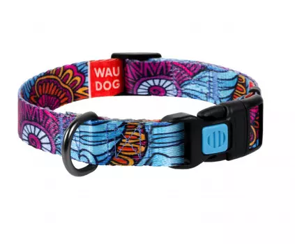 Collar ошейник Waudog Nylon "Лето" (20-30 см.)