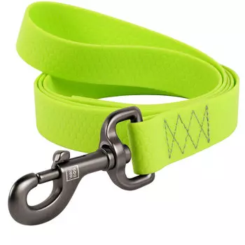 Collar поводок водостойкий Waudog Waterproof (25 мм. х 183 см., Салатовый)