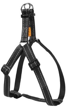 Collar шлея Dog Extremе нейлоновая регулируемая (60-90 см., Черный)