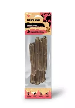 Country snack лакомство "Говяжьи кишки" для собак (40 г.)