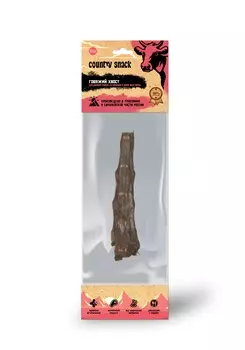 Country snack лакомство "Говяжий хвост" для собак (60 г.)