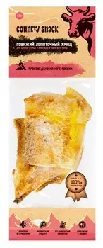 Country snack лакомство "Говяжий лопаточный хрящ" для собак (60 г.)