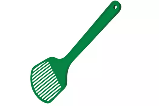 Дарэленд совок для туалета плоский Кэтти (Изумрудный)