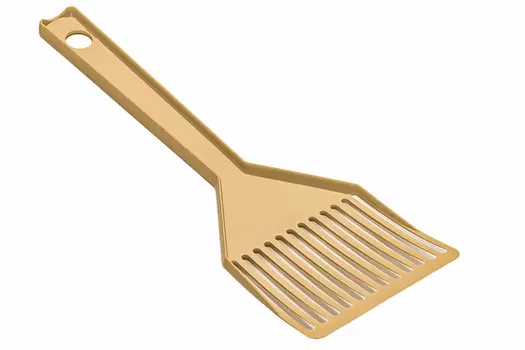 Дарэленд совок для туалета плоский Томми (Бежевый)