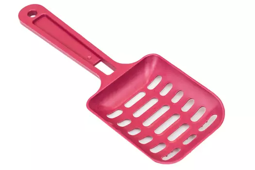 Дарэленд совок-скребок для туалета (Рубиновый)