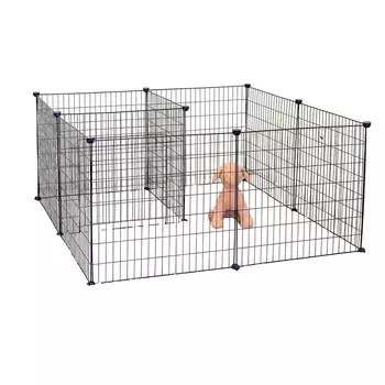 Дарэленд Вольер для животных Манеж 10 секций (складной-разборный) (60 х 60 см.)