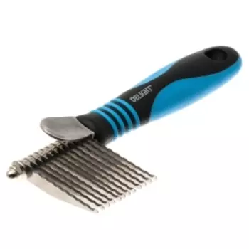 DeLIGHT колтунорез боковой прямой (12 лезвий)