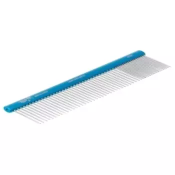 DeLIGHT расческа алюминиевая с овальной ручкой (19 см.)