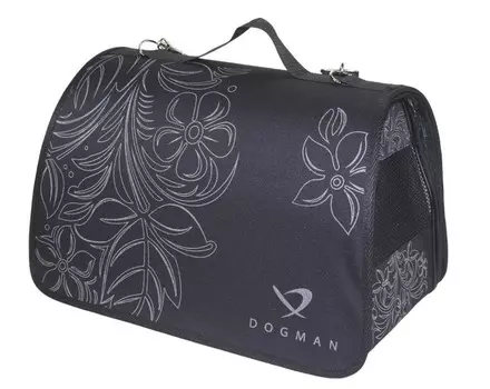 Dogman Сумка-переноска Лира №1 (35 х 22 х 23 см., Черный)