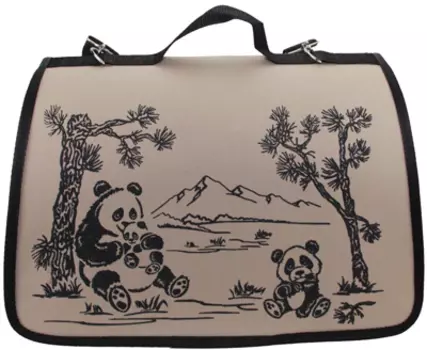 Dogman Сумка-переноска Лира №4 (48 х 29 х 29 см., Бежевая панда)