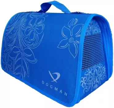 Dogman Сумка-переноска Лира №4 (48 х 29 х 29 см., Васильковый)