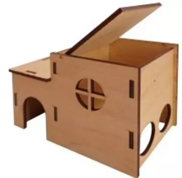 Дом Ашера Г-12 для грызунов Амбар (для сена) (130*110*200 мм)