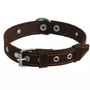 Dono Della ошейник кожаный безразмерный (S/M, Сардер)