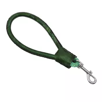 Dono Della ручка-водилка кожаная круглая (Изумрудный)