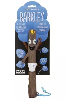 DOOG игрушка для собак апортировочная Barkley (22 х 2,5 см., Коричневый)