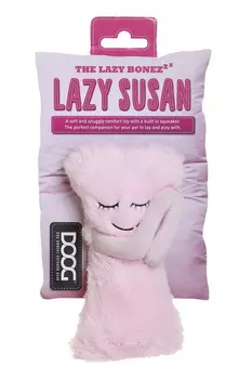 DOOG игрушка для собак мягкая Спящая Сюзи (20 х 10 х 7 см., Розовая)