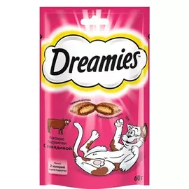 Dreamies лакомые подушечки (Говядина, 140 г.)