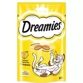 Dreamies лакомые подушечки (Сыр, 60 г.)