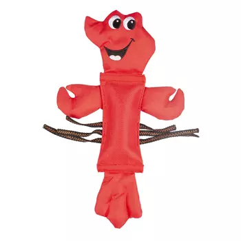 DUVO+ игрушка для собак антивандальная Лобстер Лола (42 см., Красная)