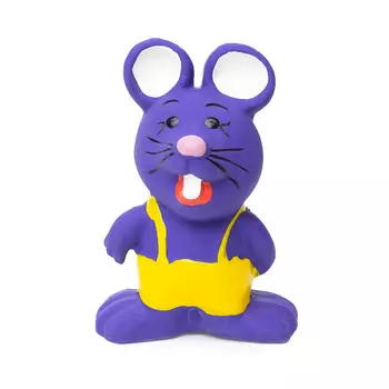 DUVO+ игрушка для собак латексная Мышка (10,4 см., Фиолетовая)