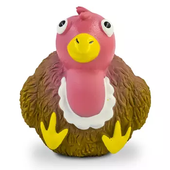 DUVO+ игрушка для собак латексная Птица (9 х 11 х 10 см., Коричневая)