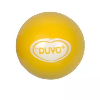 DUVO+ игрушка для собак Мяч резиновый (7,5 см., Желтый)