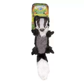 DUVO+ игрушка для собак мягкая Лесной друг Енот (44 см., Черно-белый)