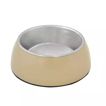 DUVO+ миска для животных меламиновая (0,45 л., Бежевая)