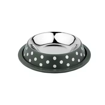 DUVO+ миска для животных металлическая нескользящая Деко (150 мл., Зеленая)