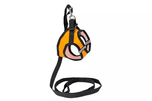 ECO Шлейка текстильная "Конфетти-топ" (25-29 см., Оранжевый)