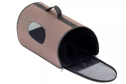 ECO Сумка-переноска жёсткая "Турне" (32,5 х 19,5 х 19,5 см., Коричневый)