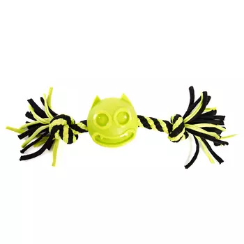 EliteDog игрушка для собак Кошка на верёвке (7 см.)