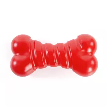 EliteDog игрушка для собак резиновая Кость (13,8 х 6,9 х 3,2 см., Красный)