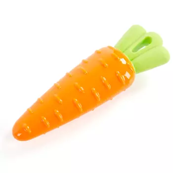 EliteDog игрушка для собак резиновая с пищалкой Морковка (20,3 х 6,5 х 4,4 см.)