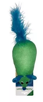 Feline Clean игрушка Dental "Мышка" хвост с перьями для кошек