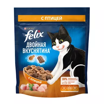 Felix Двойная вкуснятина для кошек (Птица, 200 г.)