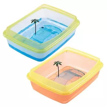Ferplast чаша TORTUGAS для черепах (47 х 36 х 15 см.) (В ассортименте)