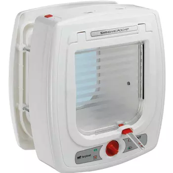 Ferplast Дверь для кошек Swing Microchip (с определителем микрочипа)