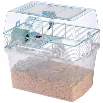 Ferplast клетка Duna Space для хомяков, двухэтажная (57,5 х 47,5 х 54,5 см.)