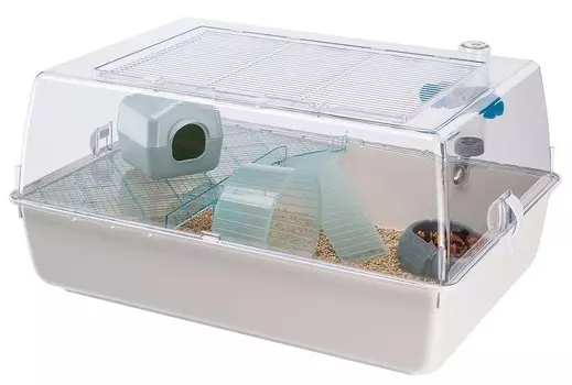 Ferplast клетка Mini Duna для хомяков (с аксессуарами) (55 х 39 х 27 см.)