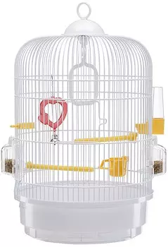 Ferplast клетка Regina для птиц (перламутровая) (32,5 х 49 см.)
