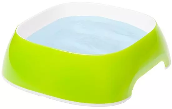 Ferplast миска Glam Small пластиковая (0,4 л., Лайм)