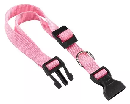 Ferplast ошейник нейлоновый Club C10/32 (Розовый)