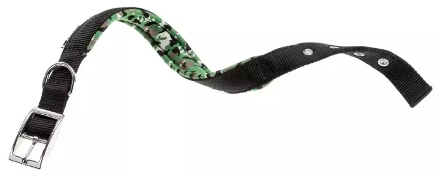 Ferplast ошейник нейлоновый Daytona Fantasy C20/43 (20mm *43sm, Черный)