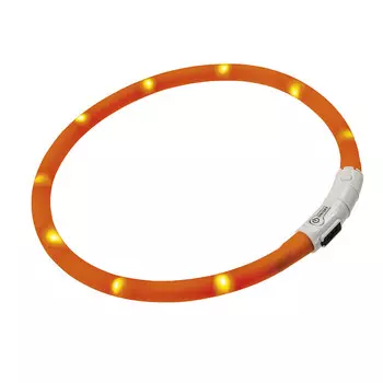 Ferplast ошейник Night Over 55 мерцающий с USB зарядкой (55 см.)