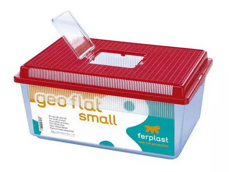 Ferplast переноска-террариум GEO FLAT для черепах (35 х 23 х 16 см., В ассортименте)